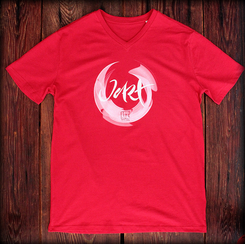 Herren-Bio-Shirt  "Jetzt"