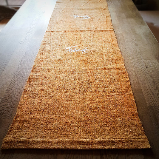 Tischläufer "Freude" Hell-Orange