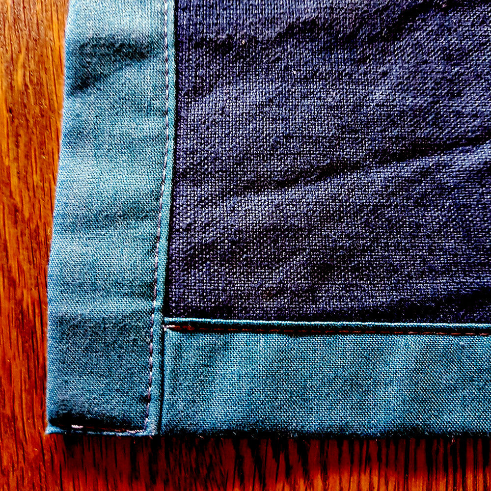 1 Tischset "Hier und Jetzt" Bauernleinen