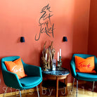 Wandtattoo "die Zeit ist Jetzt" - Graphit