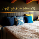 Wandtattoo "Gut gelandet im Garten des Lebens."