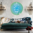 Wandtattoo "Ich vertraue dem Himmel..."