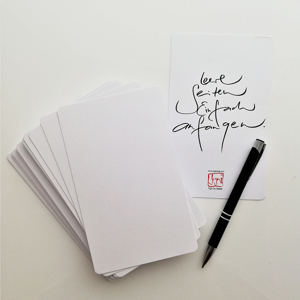 Das Weiße-Karten-Set - Staffel 6