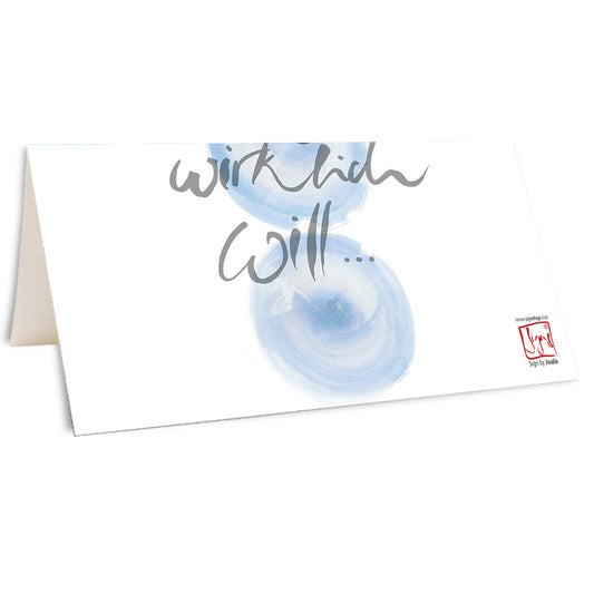 Klappkarte "Was ich wirklich wirklich will"